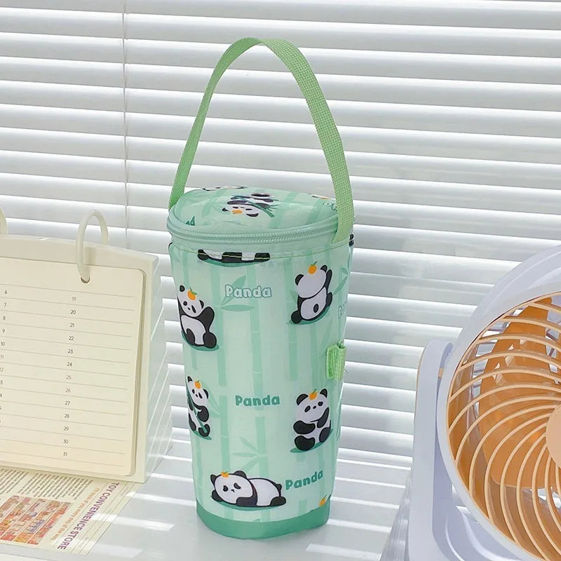 Water Bottle Tote Bag Universal Pouch Heat Preservation Insulated Cooler Bag Outdoor Traveling Camping Hiking Water Bottle Cove
