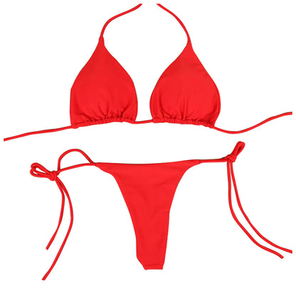 Beach Bliss Tie Bikini - Halter Neck Tie Bikini