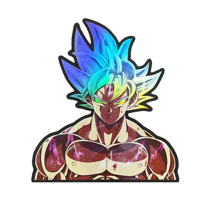 Holographic Dragon Ball Anime Stickers