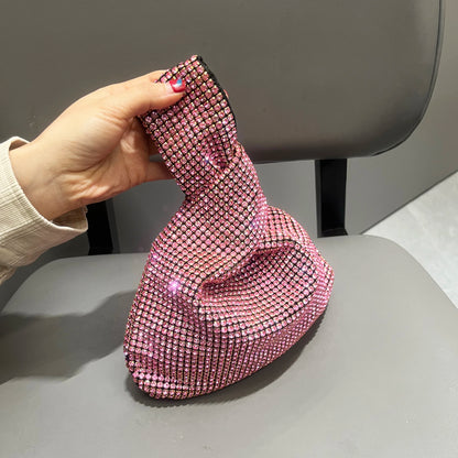 Luxury Designer Rhinestones Clutch Purse Bag for women