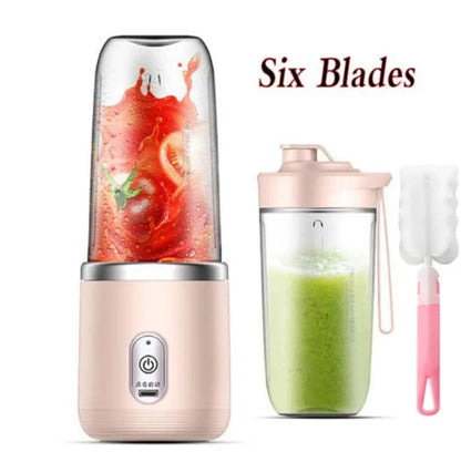 Portable Juicer Blender 300ml Electric Fruit Juicer USB Charging Lemon