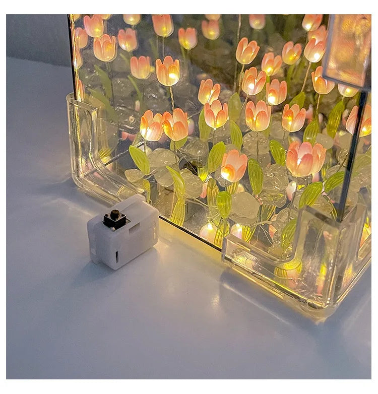 Tulip Flower Cube