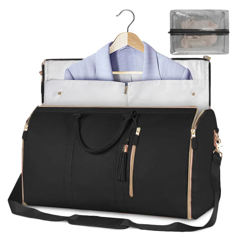 Polarshe Foldable Travel Bag: Stylish, Spacious, and Waterproof Companion for Every Journey