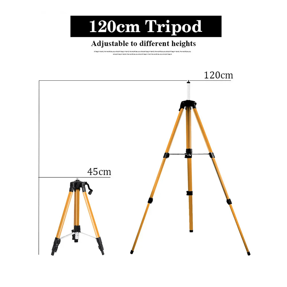 tripod/nivel a laser 16 Lines Laser profesional Level green line Self-leveling 360 autonivelant