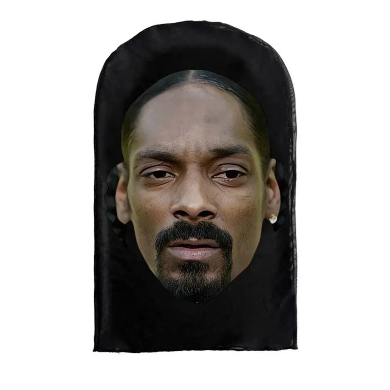 3D Printed Mask Elastic Mesh Full Face Mask for Men Women Cosplay Headwear Novelty Supplies Tricky Hood Party Cosplay Props