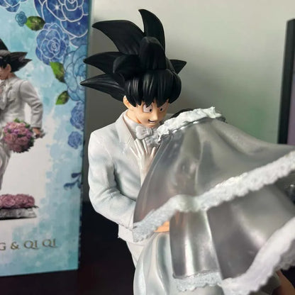 Dragon Ball Z Son Goku Figure Wedding Version 31CM PVC Model