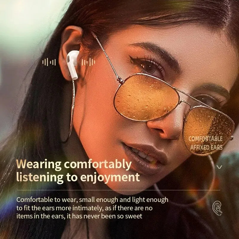 Wireless Bluetooth Earphones 5.3 With Charging Bin Display Touch Control Earbuds for Muisc