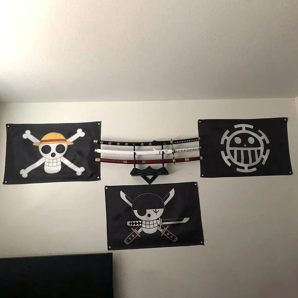 One Piece Jolly Roger Flags 🏴‍☠️ Decoration