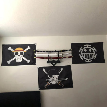 One Piece Jolly Roger Flags 🏴‍☠️ Decoration