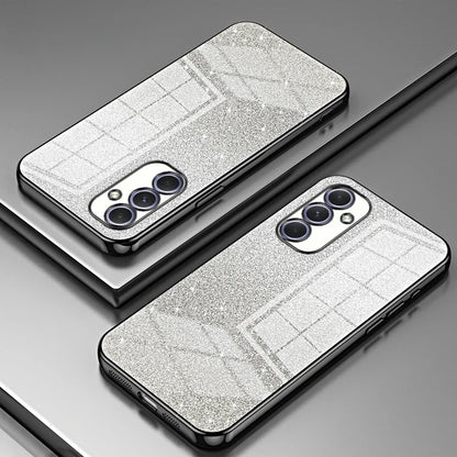 Soft Silicone Shockproof Glitter Electroplated Phone Case For Samsung Galaxy