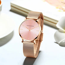 Women Watch Quartz Movement 36mm Waterproof Minimalist Style