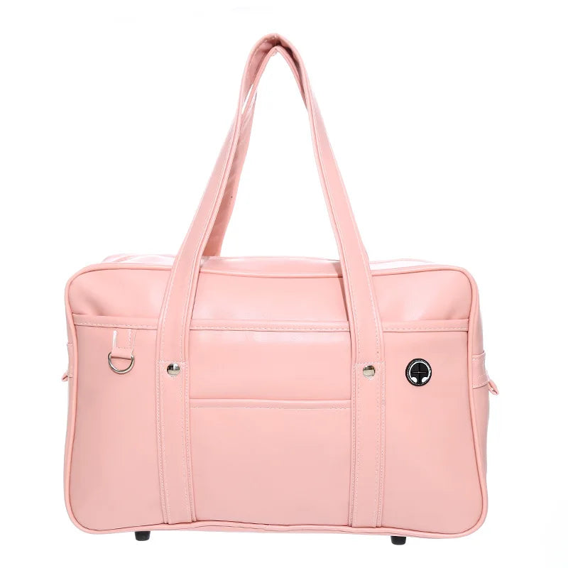 Trendy JK Style Japanese PU Leather Backpack – Cosplay & School Bag