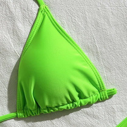 Women's Sexy 3-Piece Bikini Set – Beach Swimwear