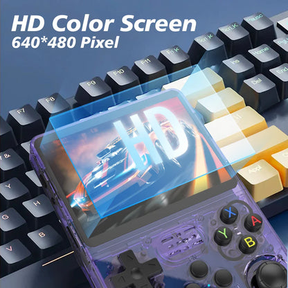 R36S Retro Handheld Console - 3.5" IPS Screen | Classic Gaming