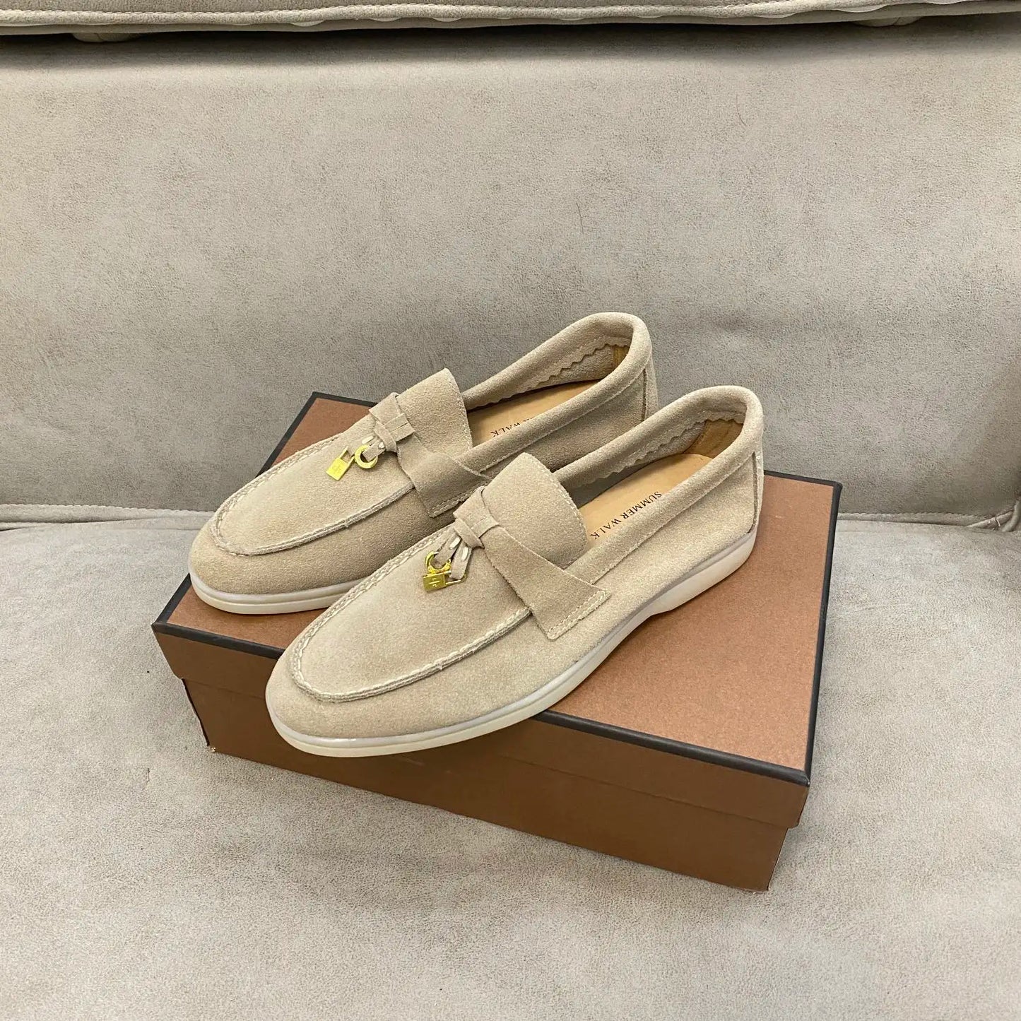 LP Summer Walk Loafer Taupe Suede 219158