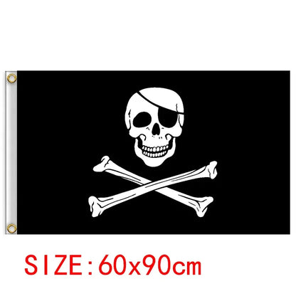 One Piece Jolly Roger Flags 🏴‍☠️ Decoration