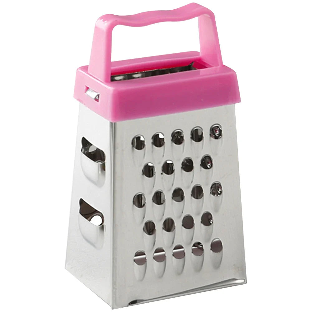 MINI Stainless Steel Four-Sided Grater Planer Multifunctional Peel Cutter Fruit Ginger Garlic Grater