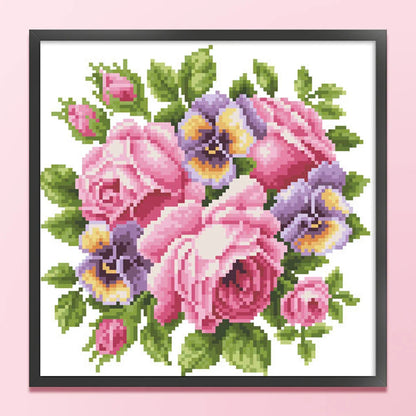 Flower Cross Stitch Kit 