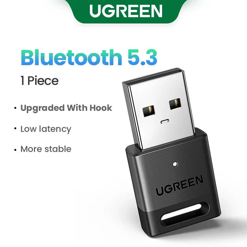 UGREEN Bluetooth USB Adapter for Wireless PC Audio, Speakers, Mouse