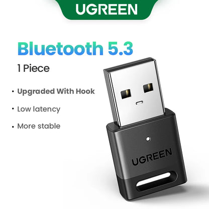 UGREEN Bluetooth USB Adapter for Wireless PC Audio, Speakers, Mouse