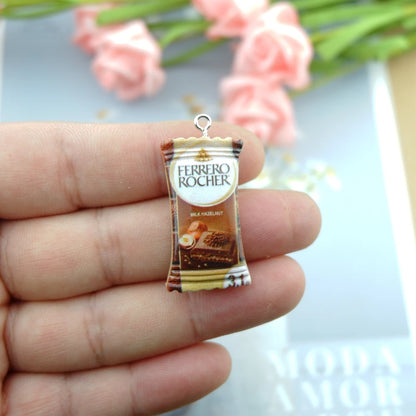 Cute Chocolate Candy Charms for Jewelry Making Diy Earring Bracelet Pendant Accessories Findings Phone Making Wholesale Bulk