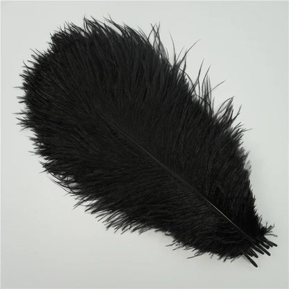 10Pcs/Lot Colored Ostrich Feathers for Crafts Wedding Decoration Handicraft Accessories Table Centerpieces Carnival Plumas Decor