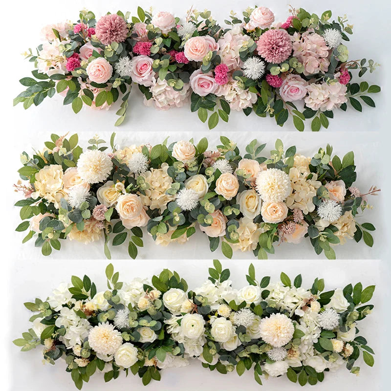 100cm White Rose Flower