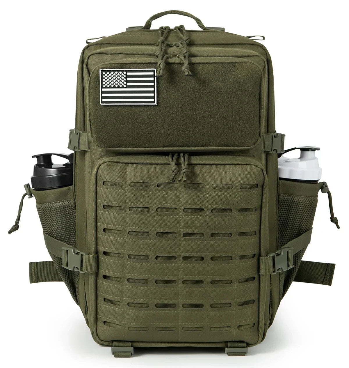 Elegance® Ultimate Explorer Tactical Backpack - 25L/45L Tactical Backpack for Men and Women Outdoor Survival Bug Out Bag Small School Rucksack Hking with Bottle Holder