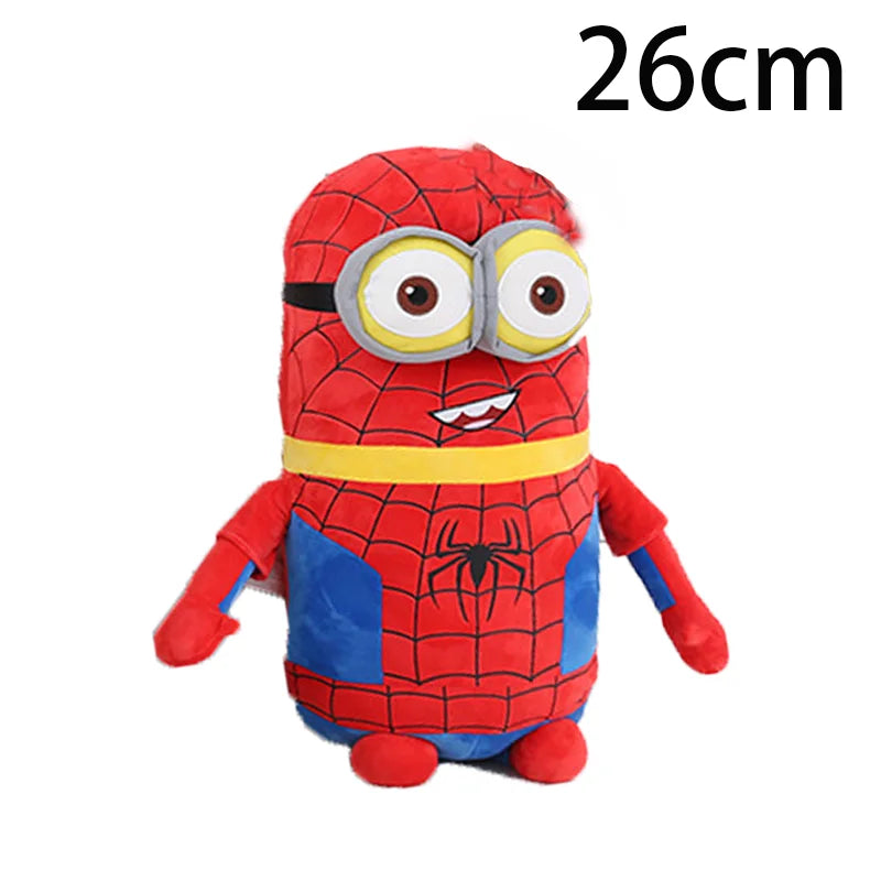 Despicable Me Cartoon Movie Plush Toys Cute Minion Plushie Bob Stuart Kevin Soft Stuff Doll Room Decor Birthday Gift For Kids