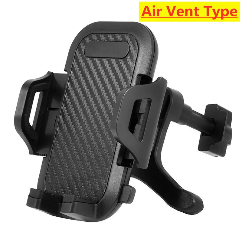 Car Dashboard Phone Holder Suction Cup Telescopic Rod Universal