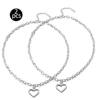 Stainless Steel Heart Necklace – 2025 Trend