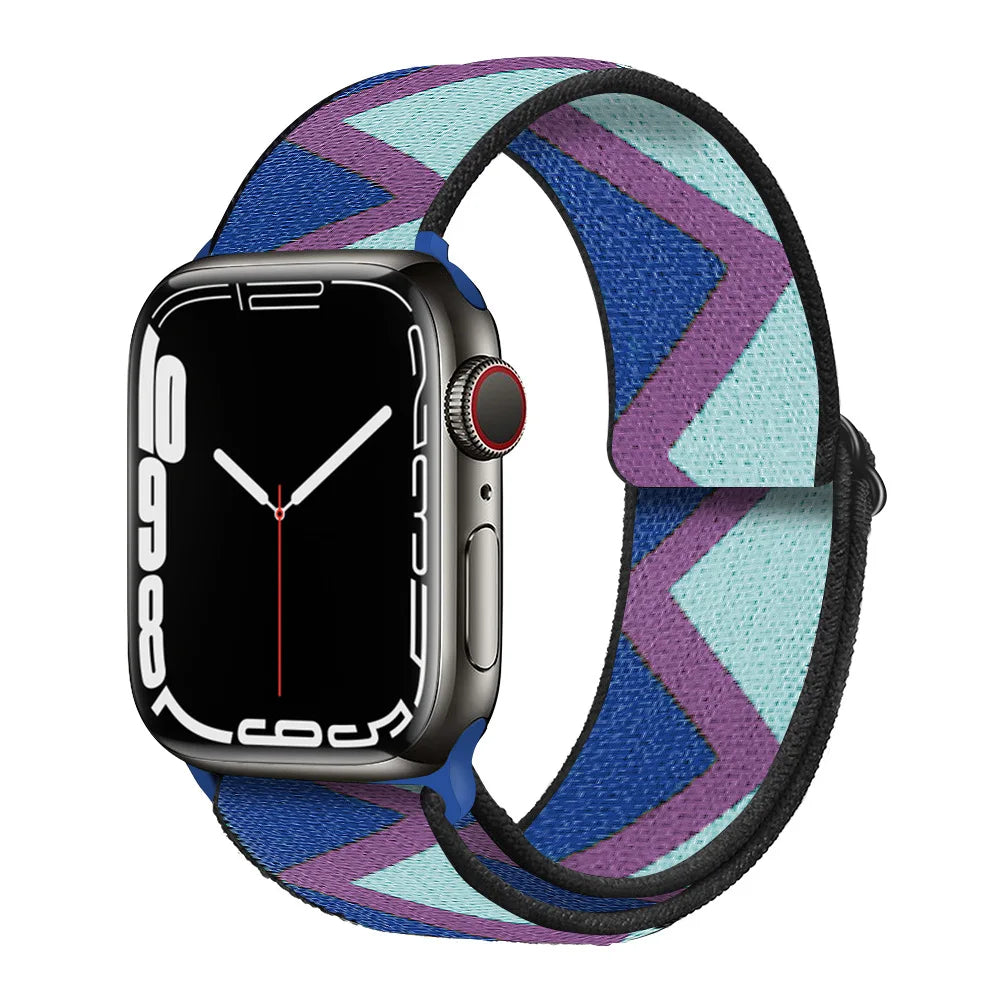 Nylon Stretchable Sport Apple Watch Strap