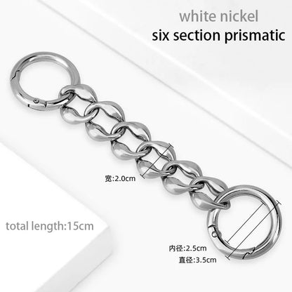 WUTA Bag Extension Chain For CELINE Purse Chain Shoulder Crossbody Strap Handles Bag Accessories Handbag DIY Replacement Chains