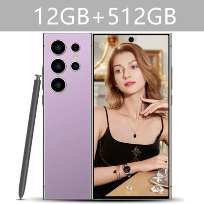 S24 Ultra Smart Mobile Phones Smartphone 5G Dual SIM Snapdragon 8 gen 3 Cell Phone 16G 1TB Android Global Version Cellphones