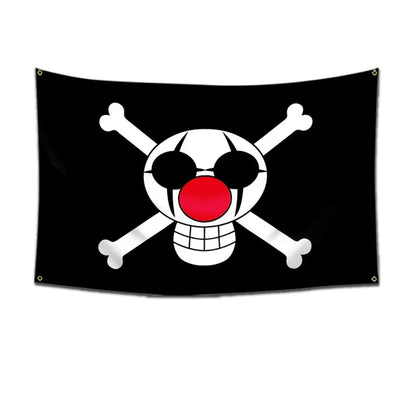 One Piece Jolly Roger Flags 🏴‍☠️ Decoration