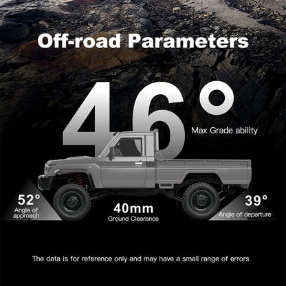 ZWN 1:12 Full Scale RC CAR MN82 Upgraded MN82 PRO Controllable Headlights 2.4G 4WD Off-Road Car Pick Up Truck Toy for Kids Gifts