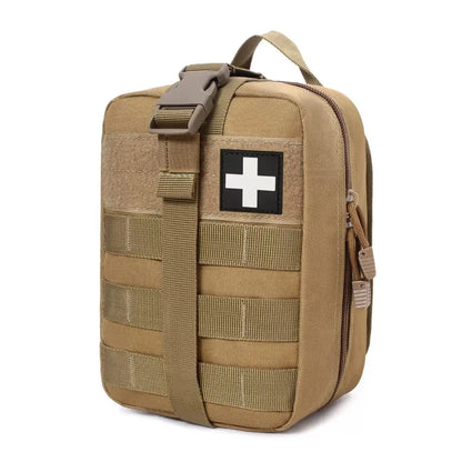 1pc EMT Pouch, Rip Away Molle Medical Pouches Tear-Away First Aid Kit Emergency Survival Bag for Travel Outdoor Hiking