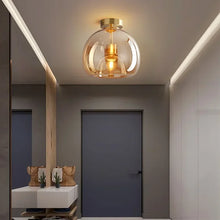 Modern Glass Ceiling Light