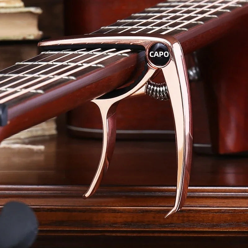 Guitar Capo Metal 1PCS Aluminum Alloy Guitar Tuner Clamp Professional Key Trigger Capo for Acoustic Electric Musical Instruments