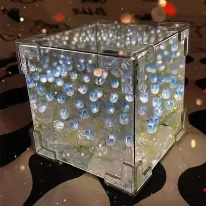 Tulip Flower Cube