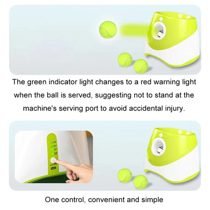 Automatic Dog Ball Launcher Automatic Pet Dogs Chase Toy Ball Launcher Dog Toy Dog Tennis Automatic Launcher Pet Interactive Toy