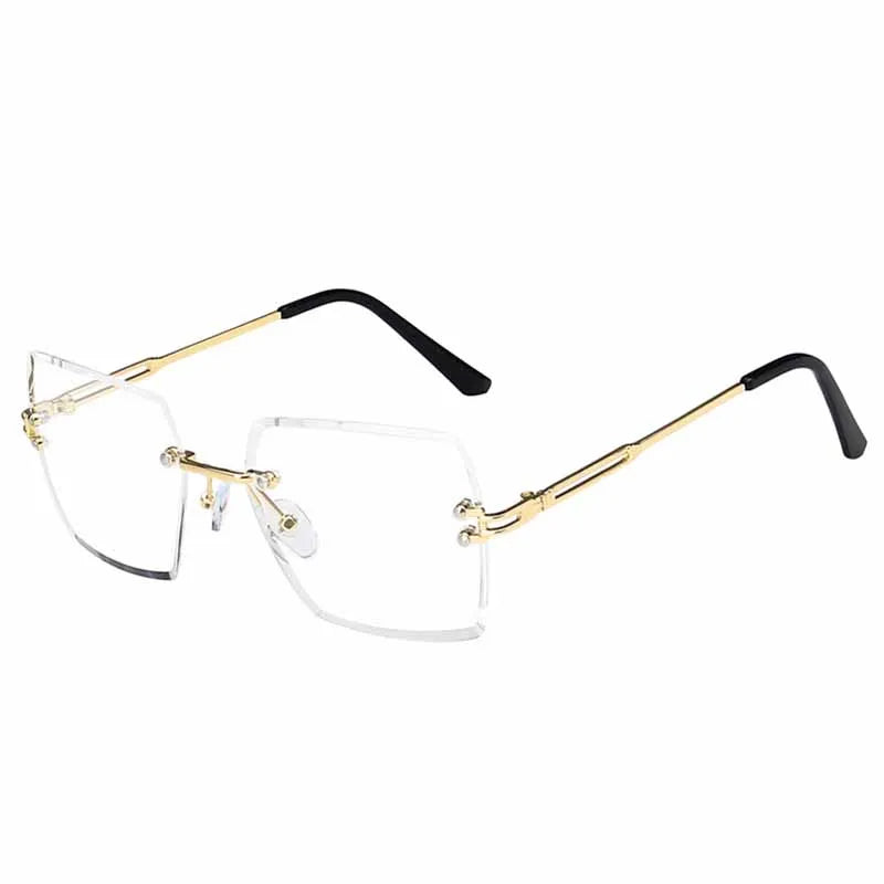 Added Collection Eyewear Classic Black Aviator Sunglasses