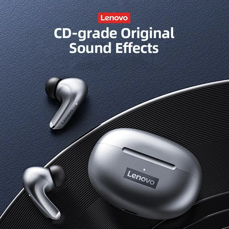 Lenovo LP5 Wireless Bluetooth Earbuds HiFi Music Earphones Headphones Sports Waterproof Headset With Mic Earbuds New