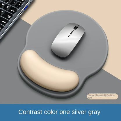 Gradient Mouse Pad with Logo - Female Wrist Support Silicone Pad