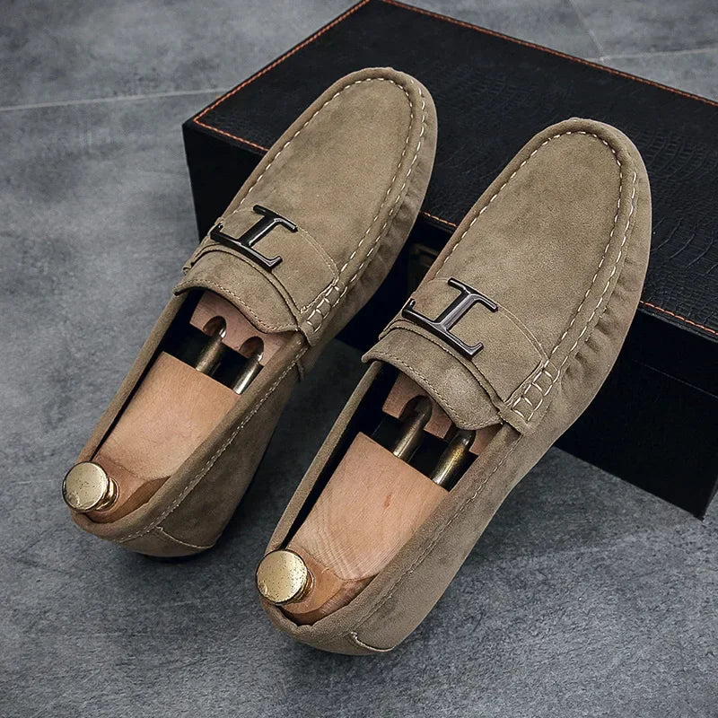 Gianni Soft Italian Suede Loafers
