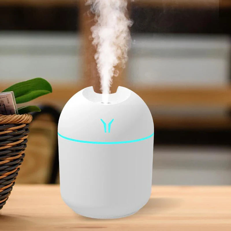 250ML USB Mini Air Humidifier with LED Lamp