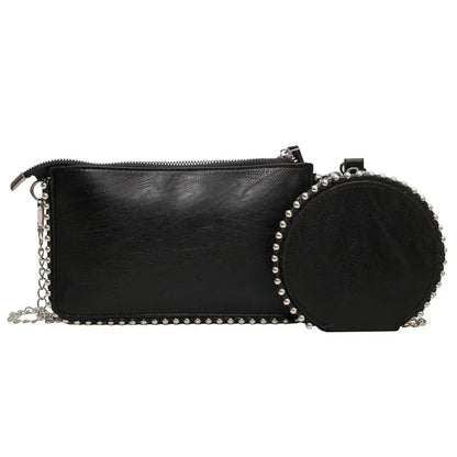 Fashion Women's Shoulder Bags New  Trend Zipper Light Luxury Pu Design Youth Ladies Crossbody Bag Bolsas Femininas