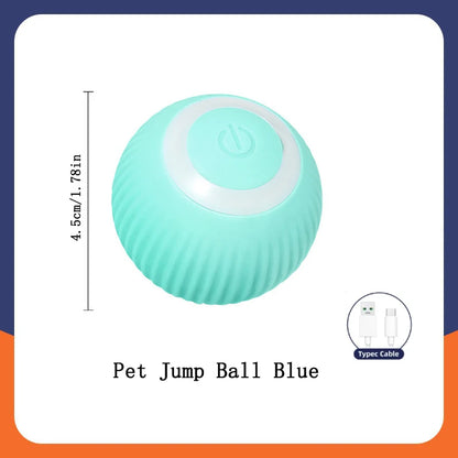 Smart Dog Toy Ball Electronic Interactive Pet Toy Moving Ball USB