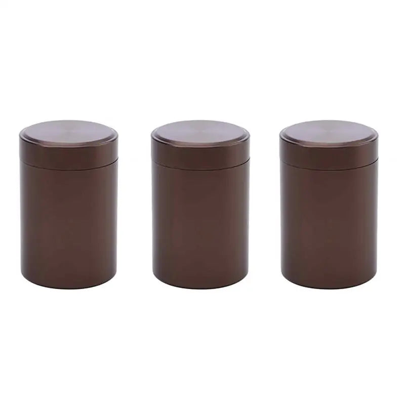 Mini Metal Box Tea Can Small Travel Portable Container Jar Sugar Coffee Caddy Organizer Household Storage Supplies