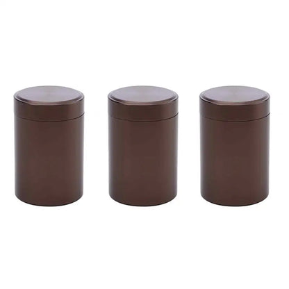 Mini Metal Box Tea Can Small Travel Portable Container Jar Sugar Coffee Caddy Organizer Household Storage Supplies